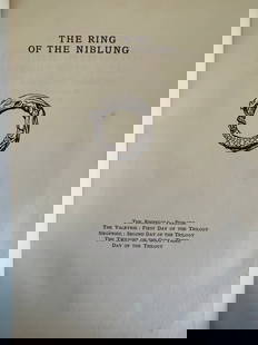 Richard Wagner "The Rhinegold and the Valkyrie" - Illustrated by Arthur Rackham - Signed Limited: Richard Wagner "The Rhinegold and the Valkyrie" - Illustrated by Arthur Rackham - Signed Limited Edition. Measures 9 1/2"w x 12"h, Ships from Las Vegas, NV.