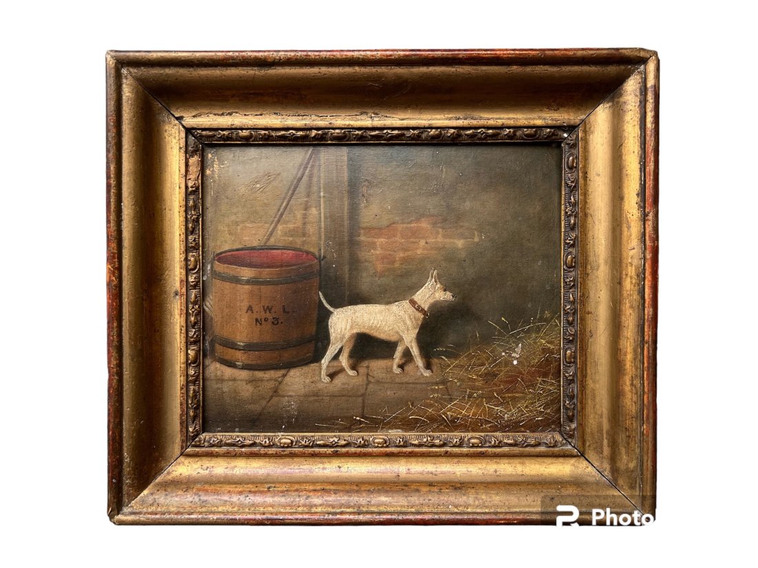 Jacques Laurent Agasse - 1800s Oil on Board: Jacques Laurent Agasse - Oil on Board. Dimensions: 10" x 9"h. No frame, 7 1/2” x 6 1/4”. Jacques-Laurent Agasse was a Swiss Old Masters painter who was born in 1767. Numerous key galleries