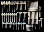 Tiffany Sterling Set W Serving 77 Pieces Pattern Bamboo