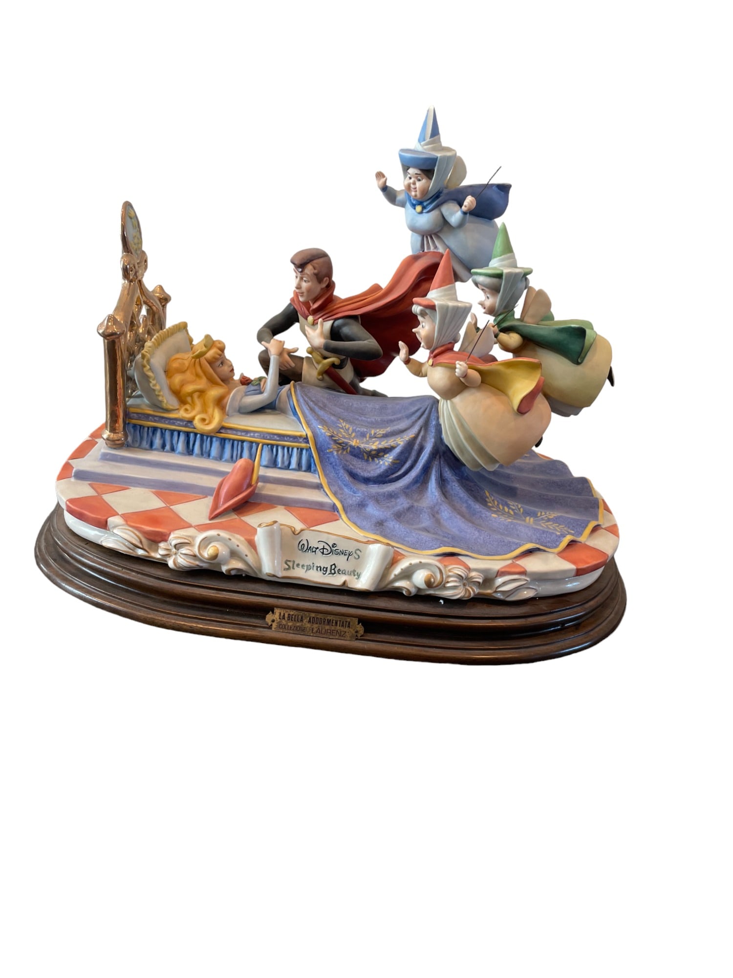 Walt Disney's Sleeping Beauty The Awaking of Sleeping Beauty Porcelain Figurine X/500 (Laurenz (1 of 10)