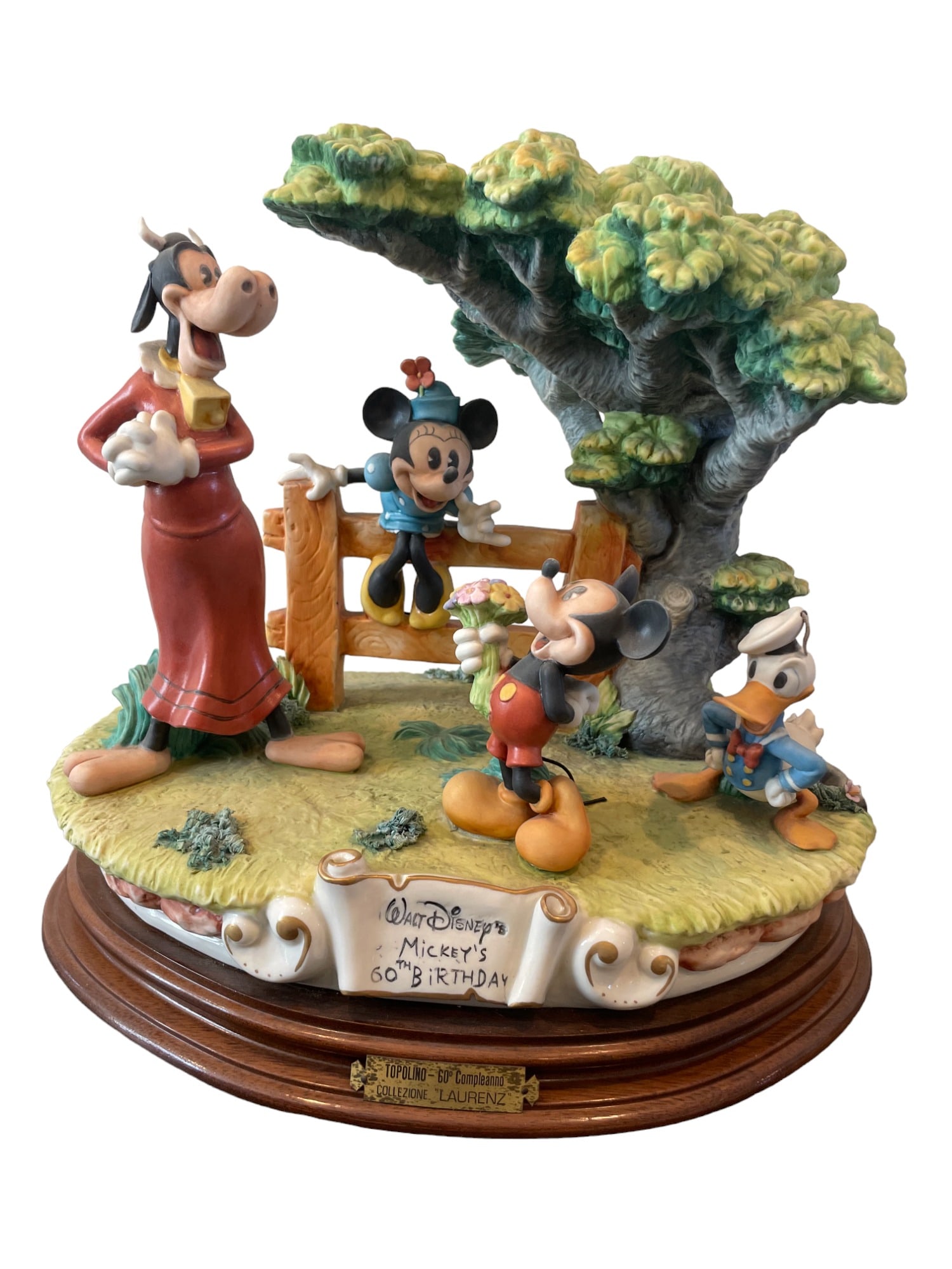 Mickey Mouse 60th Birthday, Capodimonte Figurine (1 of 10)