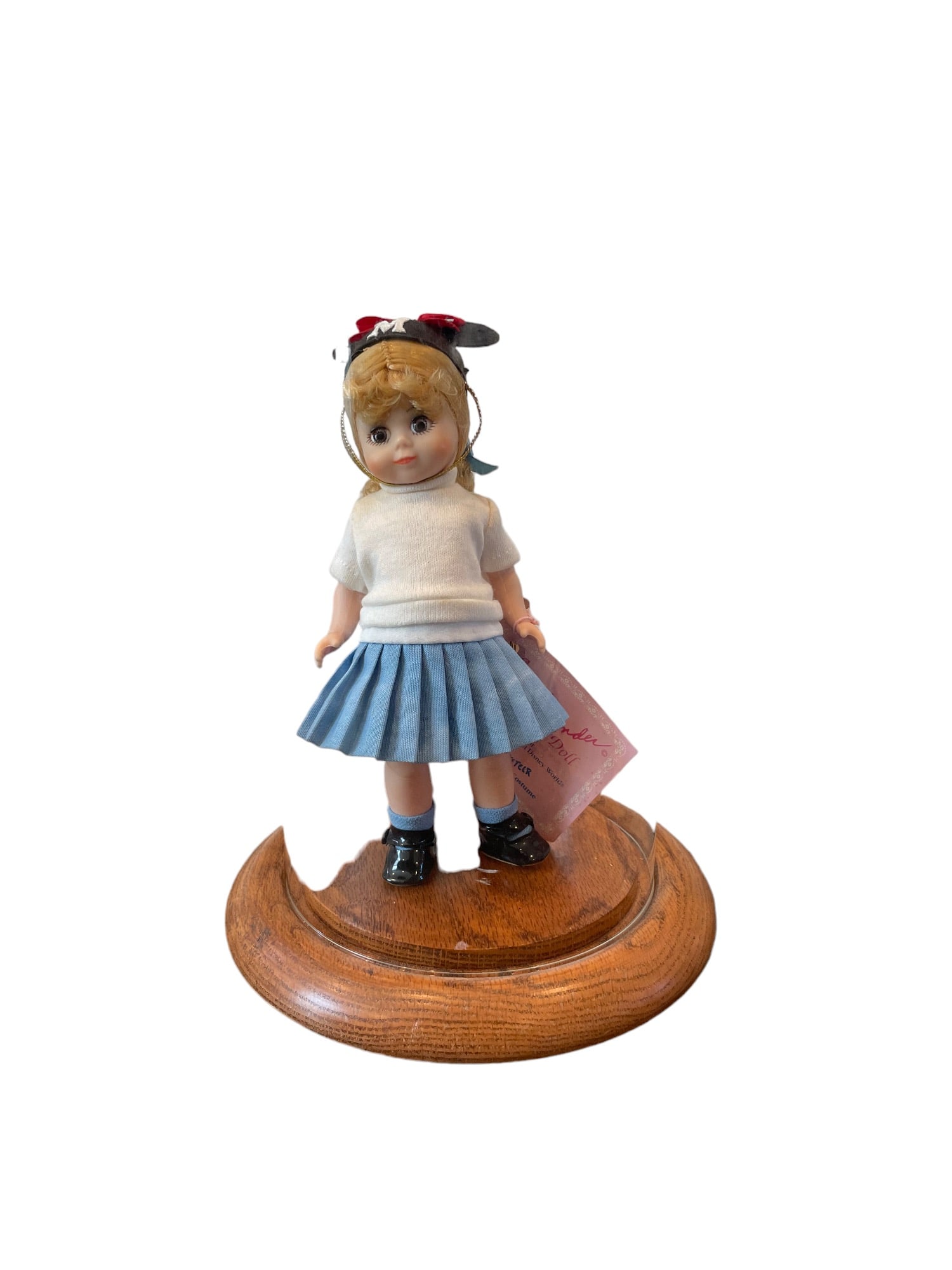 Madame Alexander Doll 8 in Mouseketeer: Madame Alexander Doll 8 in Mouseketeer. This vintage Madame Alexander Mouseketeer doll from 1991 is a must-have for any Disney collector or fan. With its 8-inch size and original outfit, this doll is 