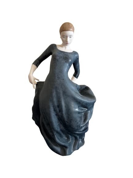 Lladro Porcelain Figurine,"Buleria (black)" - Porcelain Hand Made in Spain (1 of 3)