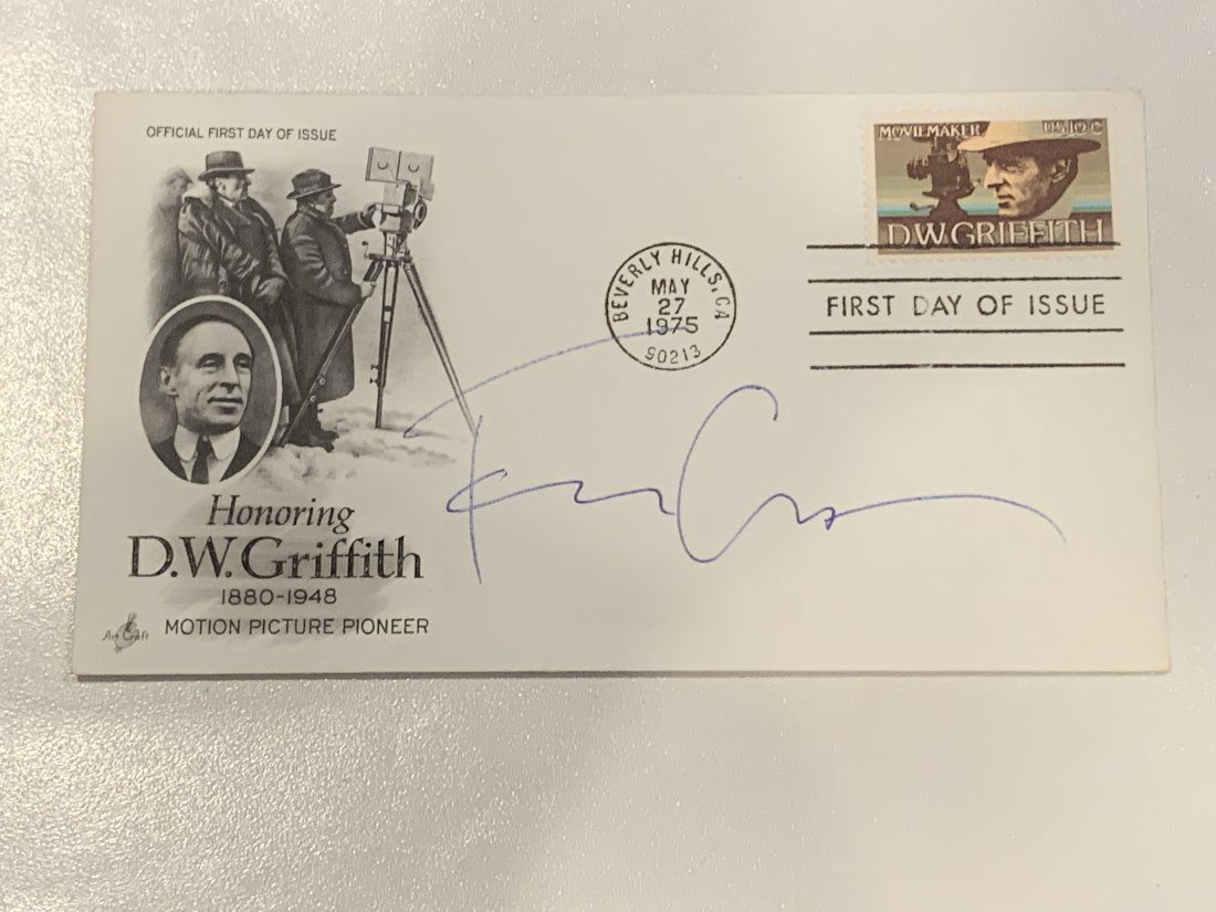 Francis Ford Copolla - Autograped FDC issue (1 of 1)