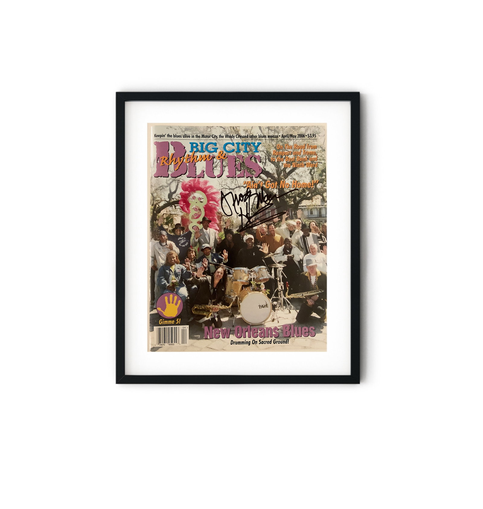 Clarence Frogman Henry signed magazine: Clarence Frogman Henry signed City Rhythm & Blues magazine. 8x11 inches. Clarence Henry II, known as Clarence Frogman Henry, is an American rhythm and blues singer and pianist, best known for his hits