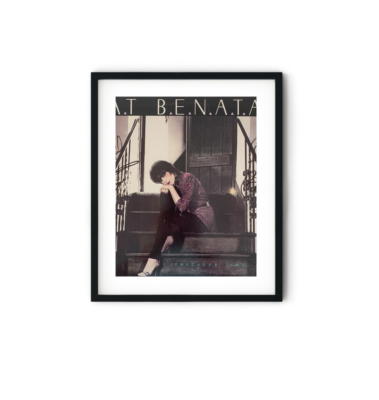 Pat Benatar Precious Time signed album (1 of 1)