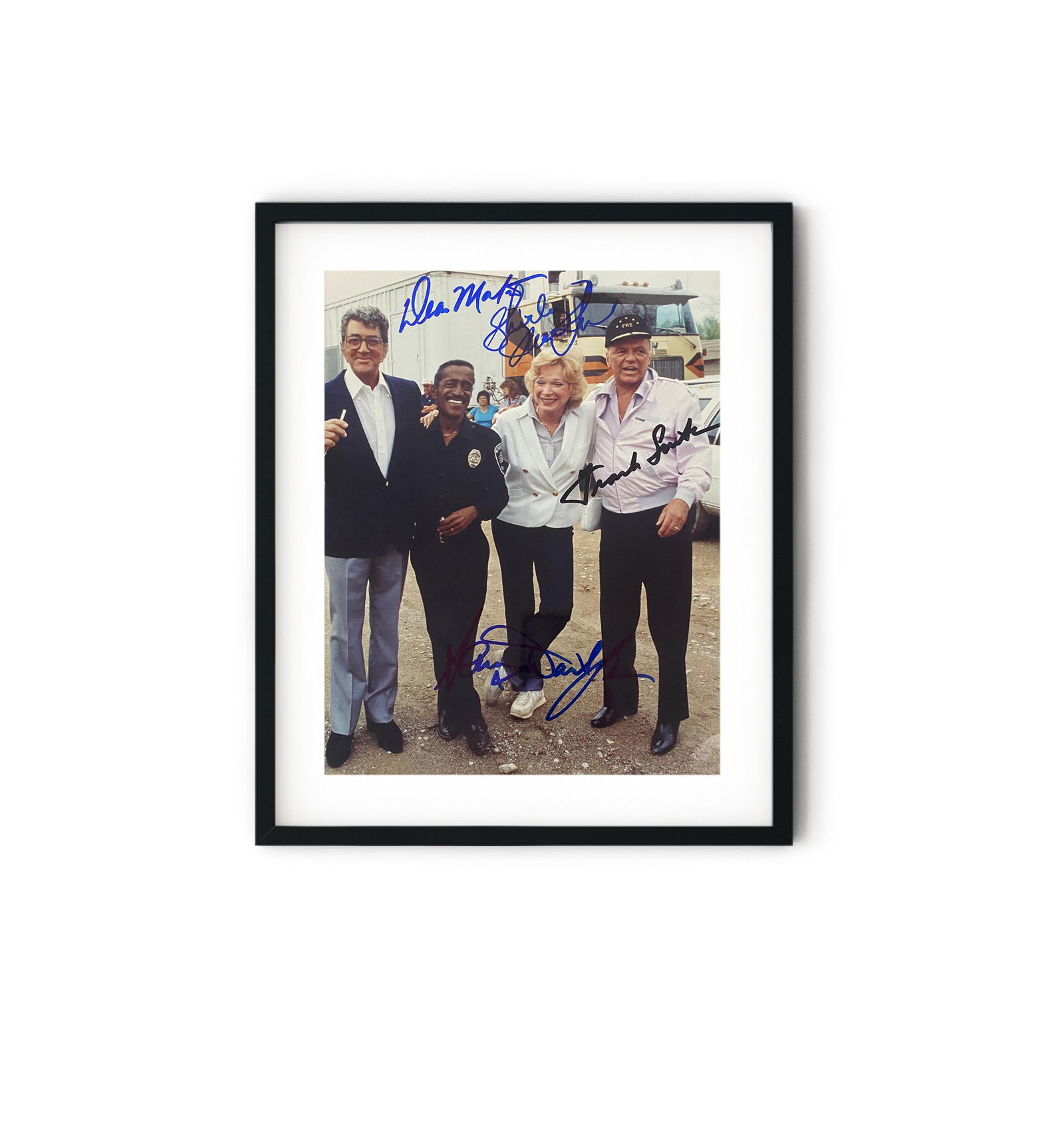 The Rat Pack and Shirley MacLaine signed Photo (1 of 1)