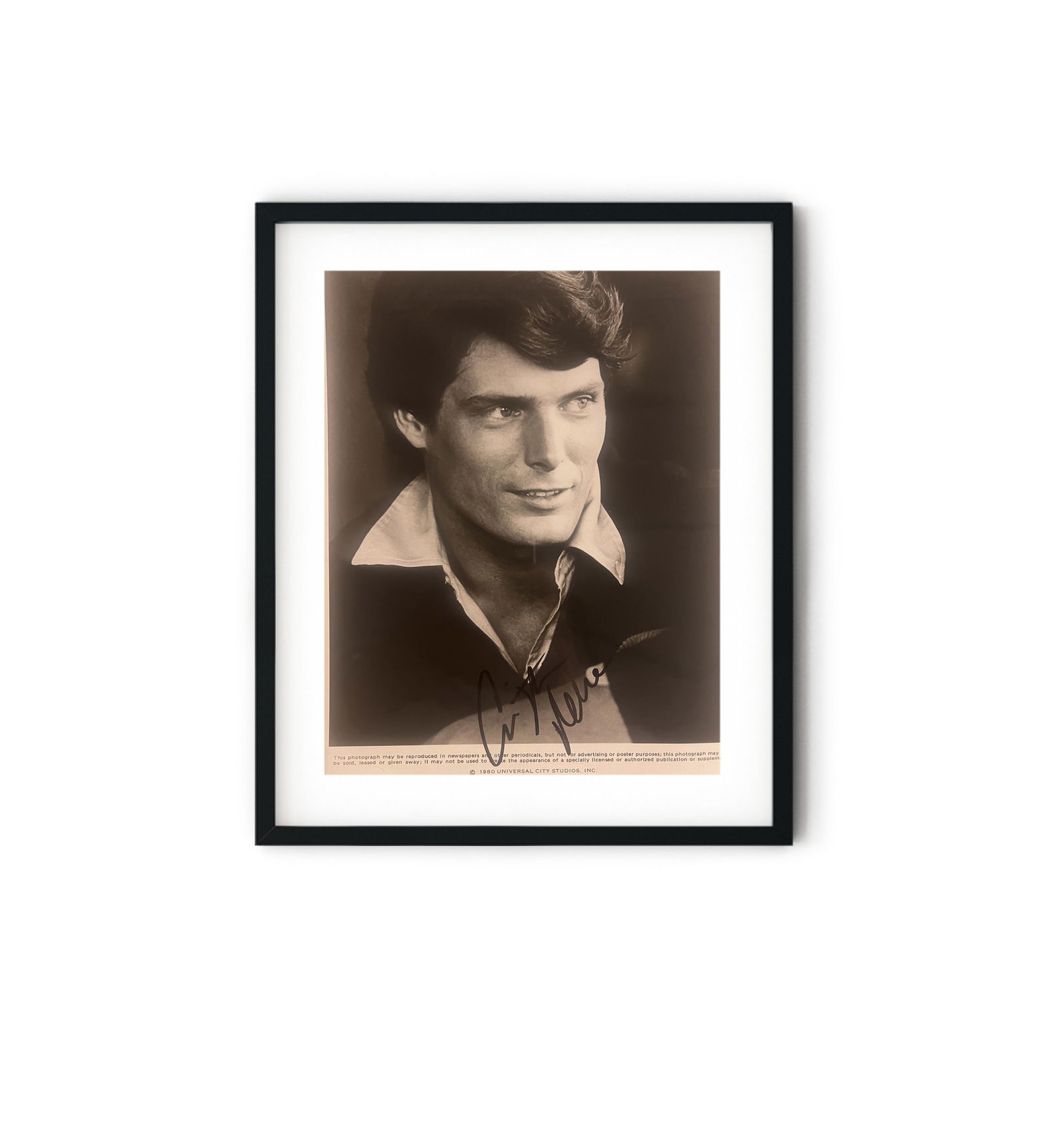 Christopher Reeve signed Photo (1 of 1)