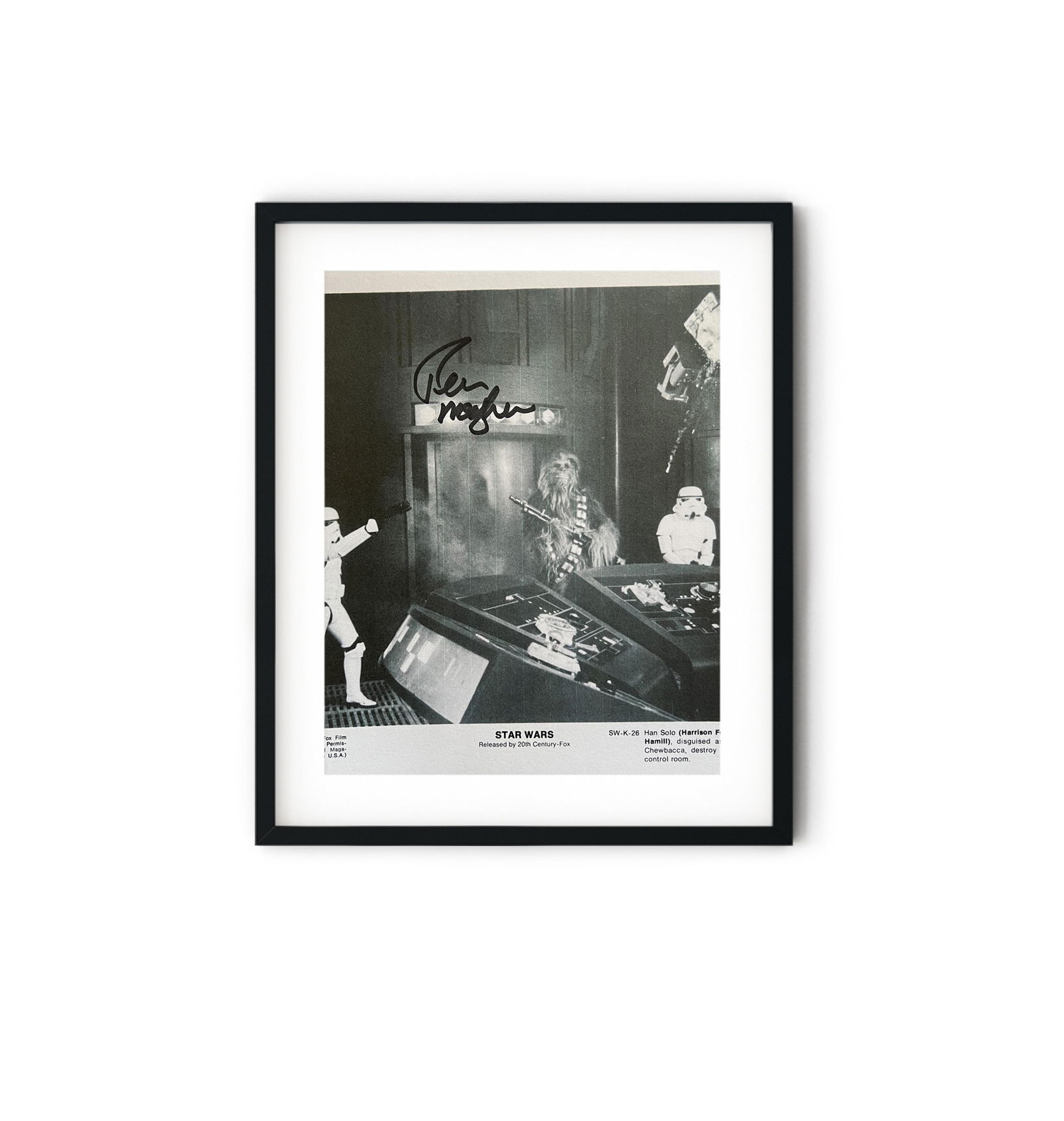 Star Wars Peter Mayhew signed Photo. GFA Authenticated (1 of 1)