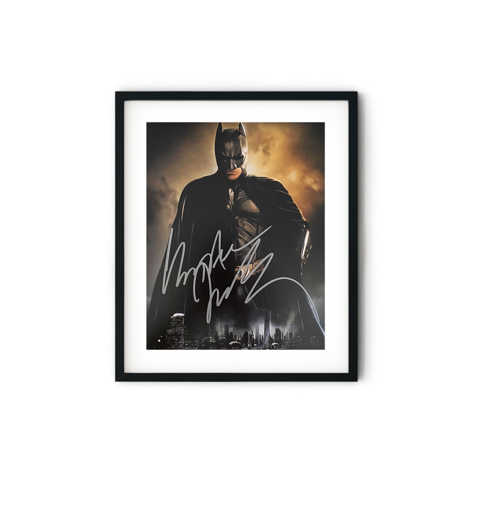 Batman Christian Bale signed movie Photo (1 of 1)