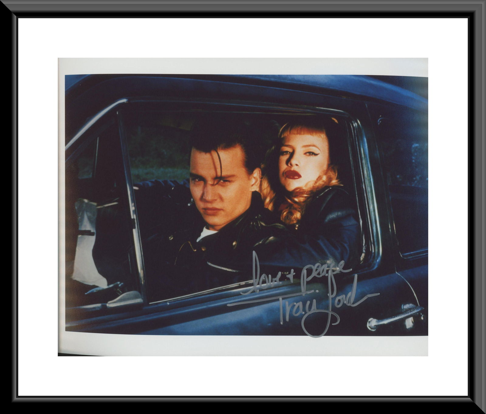Traci Lords "Cry-Baby" signed movie Photo - Framed (1 of 1)