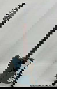 Blue Firebird Style Electric Guitar Light: Firebird style just over 5 lbs , beautiful very well made. SHIPS FROM OC, CA.