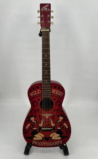 Gretsch G4530 Americana Limited Edition Wild West Sweethearts Acoustic Guitar: Gretsch G4530 Americana Limited Edition Wild West Sweethearts Acoustic GuitarOriginal product details:Tone that begs for strumming at the nearest campfire. The limited-edition G4530 Wild West Sweethea