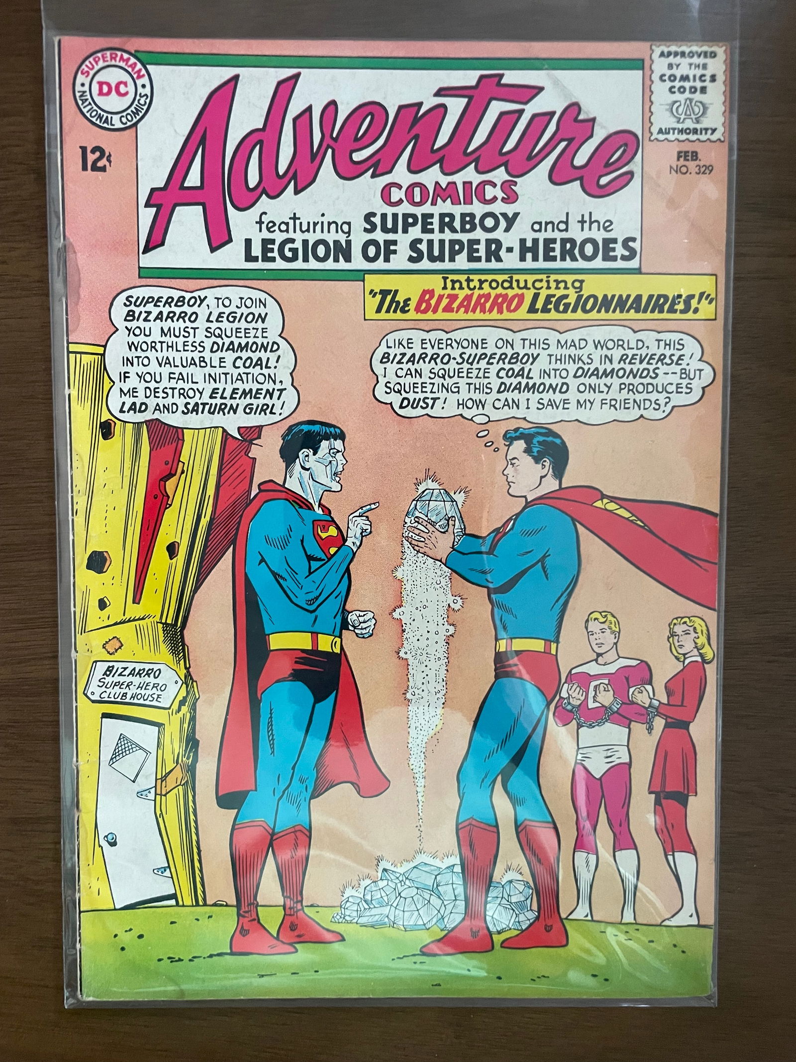 Adventure Comics 329 VF 1965 The Bizzaro Legionaires - Curt Swan (1 of 3)