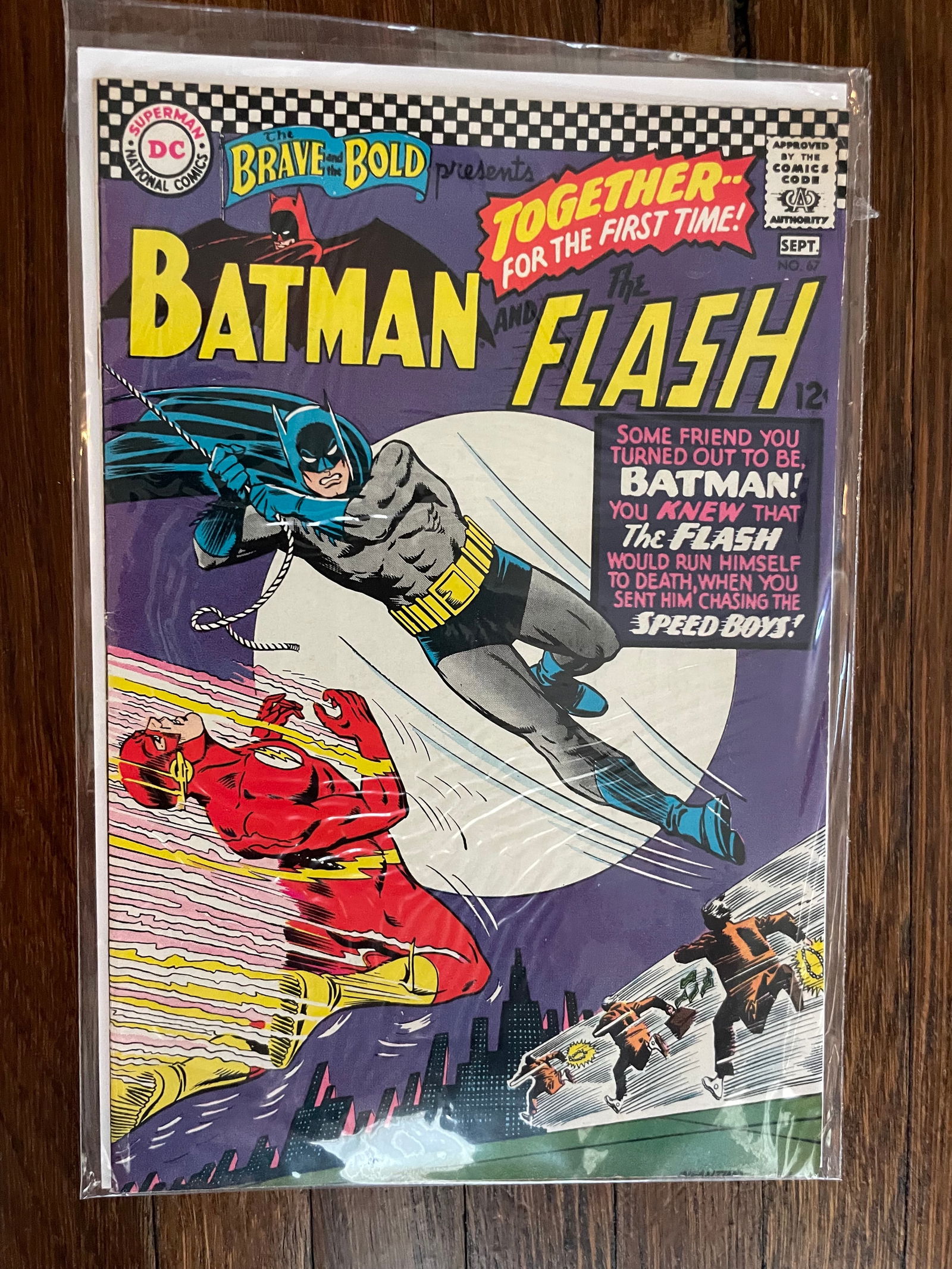 Brave and the Bold (1955 1st Series DC) #67 "The Death of the Flash," (1 of 6)