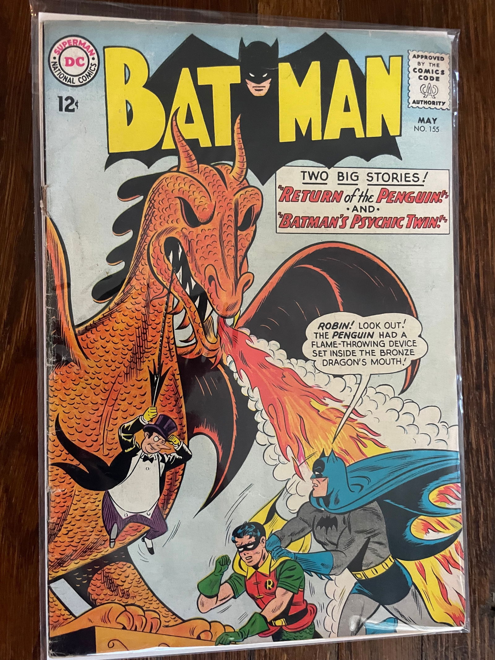Batman (1940) #155 "Batman's Psychic Twin" (1 of 7)