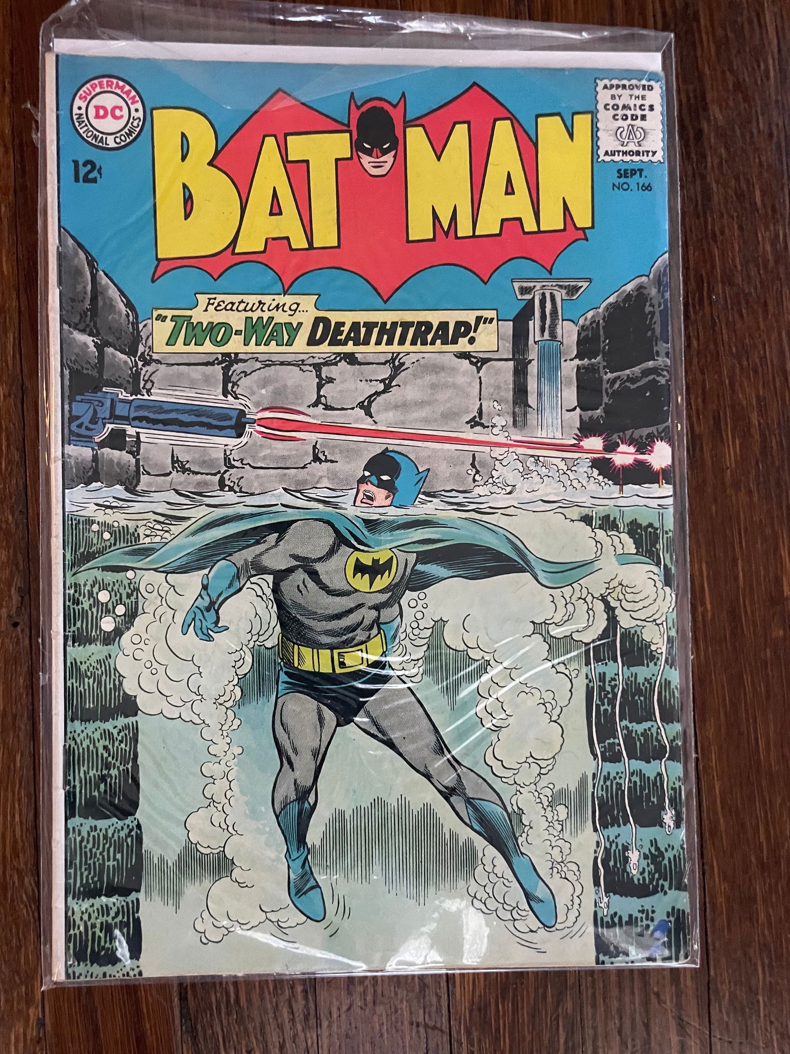 Batman (1940) #166. "Two-Way Deathtrap!" (1 of 5)