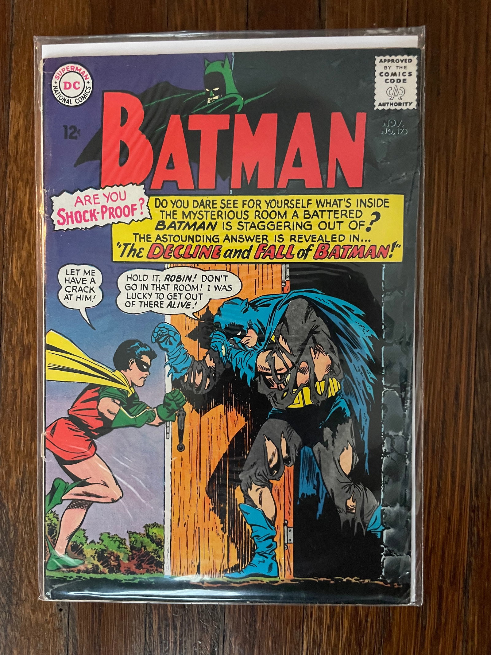 Batman (1940) #175. "The Decline and Fall of Batman" (1 of 6)