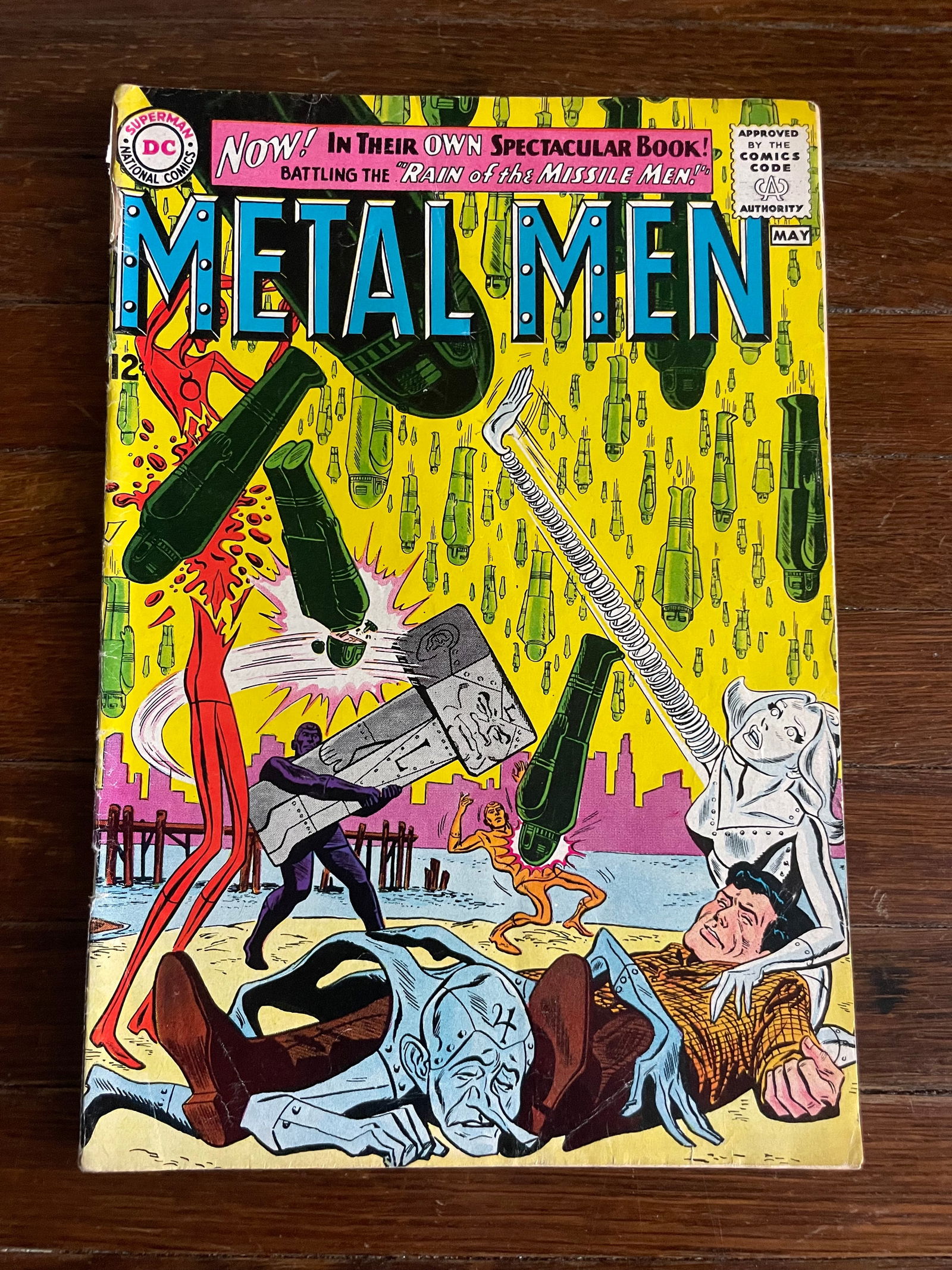 Metal Men (1963 1st Series) #1 Rain of the Missile Men! (1 of 3)