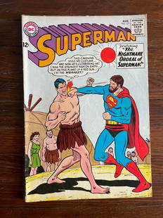 Superman (1939 1st Series) #171. Superman's Sacrifice!: Superman (1939 1st Series) #171. Cover pencils by Curt Swan, inks by George Klein. Superman's Sacrifice! starring Rokk, Sorban, Lana Lang, and Professor Potter, script by Leo Dorfman, art by Al