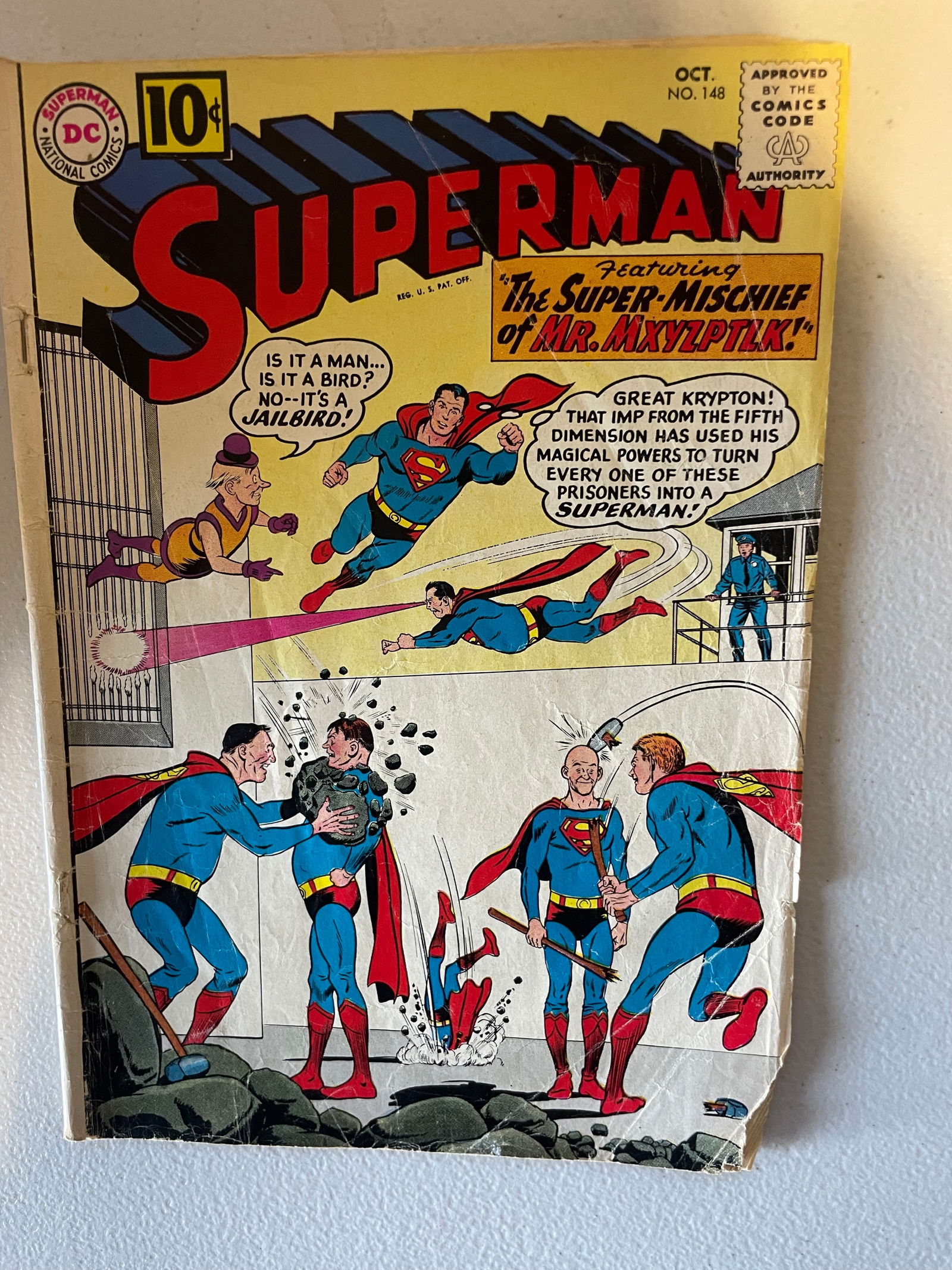 Superman (1939 1st Series) #148. The 20th Century Achilles! (1 of 2)