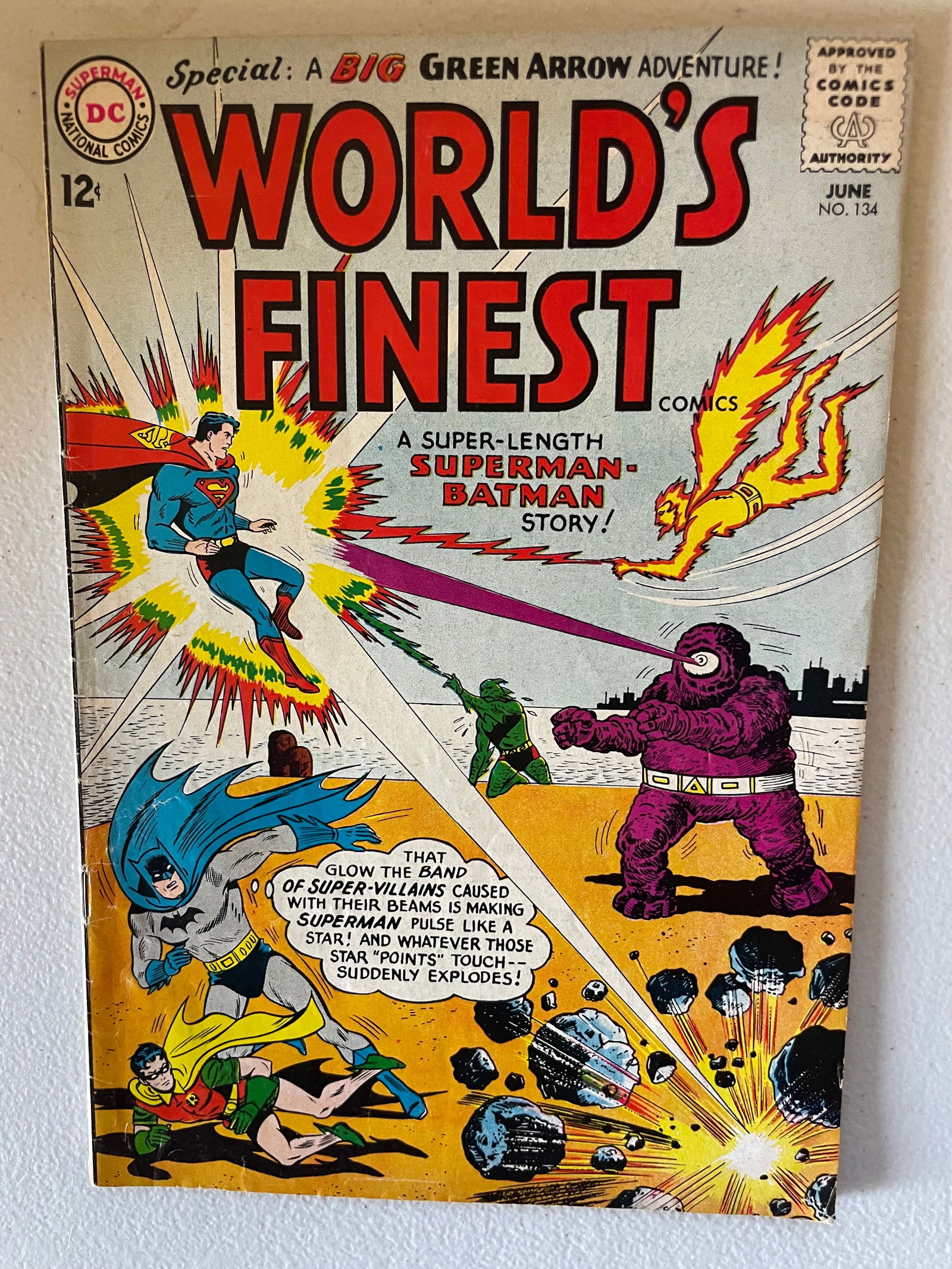 World's Finest (1941) #134. Not Wanted: High School Dropouts public service announcement. (1 of 2)