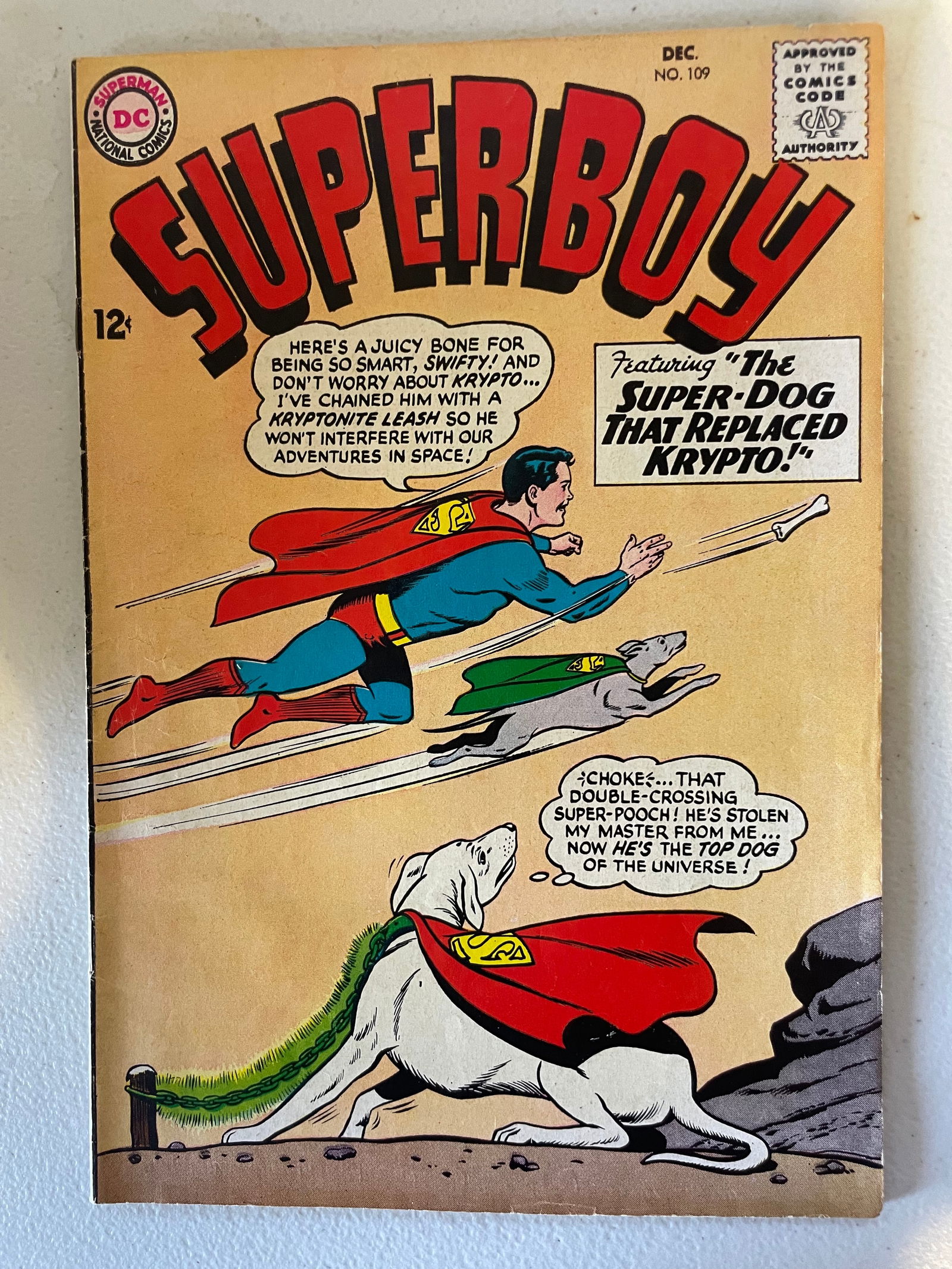 Superboy (1949-1979 1st Series DC) #109. "The Super-Youth of Brozz!" (1 of 2)