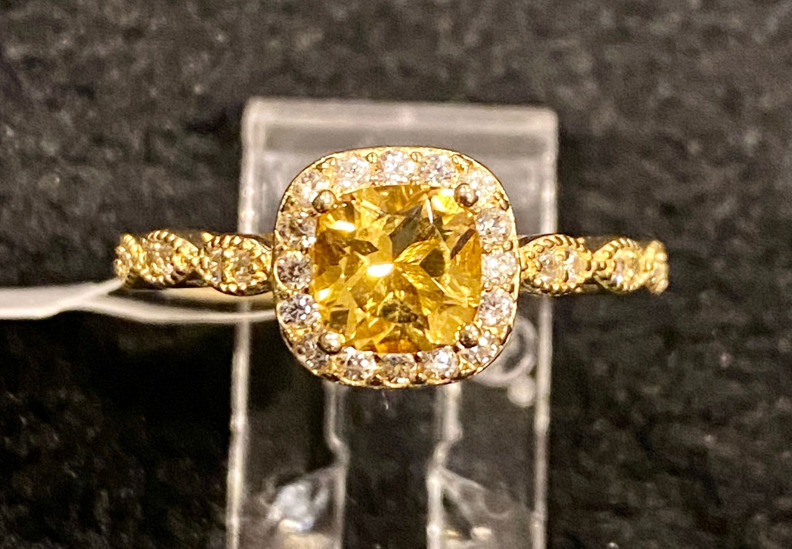 Sphene Solid 925 Sterling Silver Ring, Stamped "925" (1 of 3)