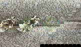 Green Amethyst Prasiolite over 925 Sterling Silver Post Earrings