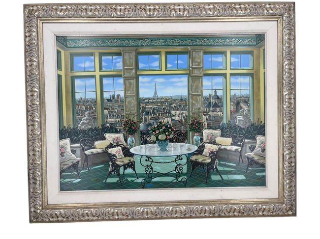Liudmila Kondakova "Room With a View" - Serigraph on Panel, Edition 293/295 (1 of 6)