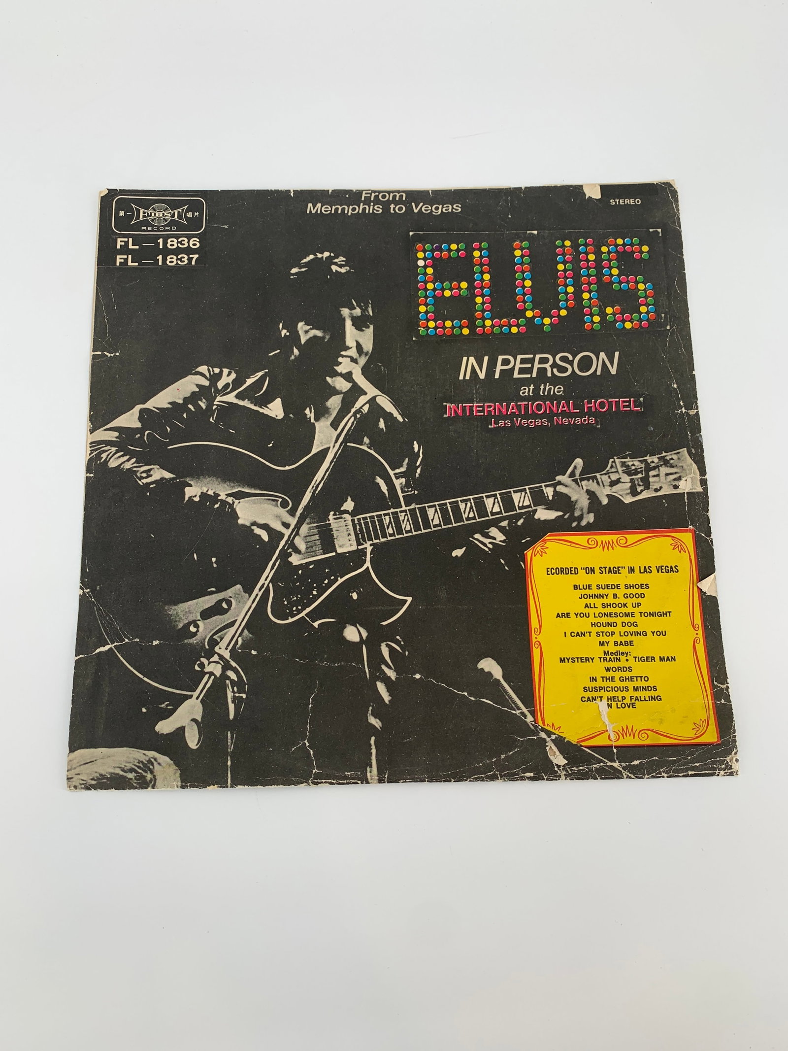 ELVIS PRESLEY - FROM MEMPHIS TO VEGAS / FROM VEGAS TO MEMPHIS RCA VICTOR: ELVIS PRESLEY - FROM MEMPHIS TO VEGAS / FROM VEGAS TO MEMPHIS . From Memphis to Vegas / From Vegas to Memphis is the 10th studio album and the second live album by American singer and musician Elvis P