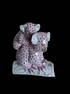 Herend Hungary Koalas Rust - Handpainted Porcelain Signed 15349