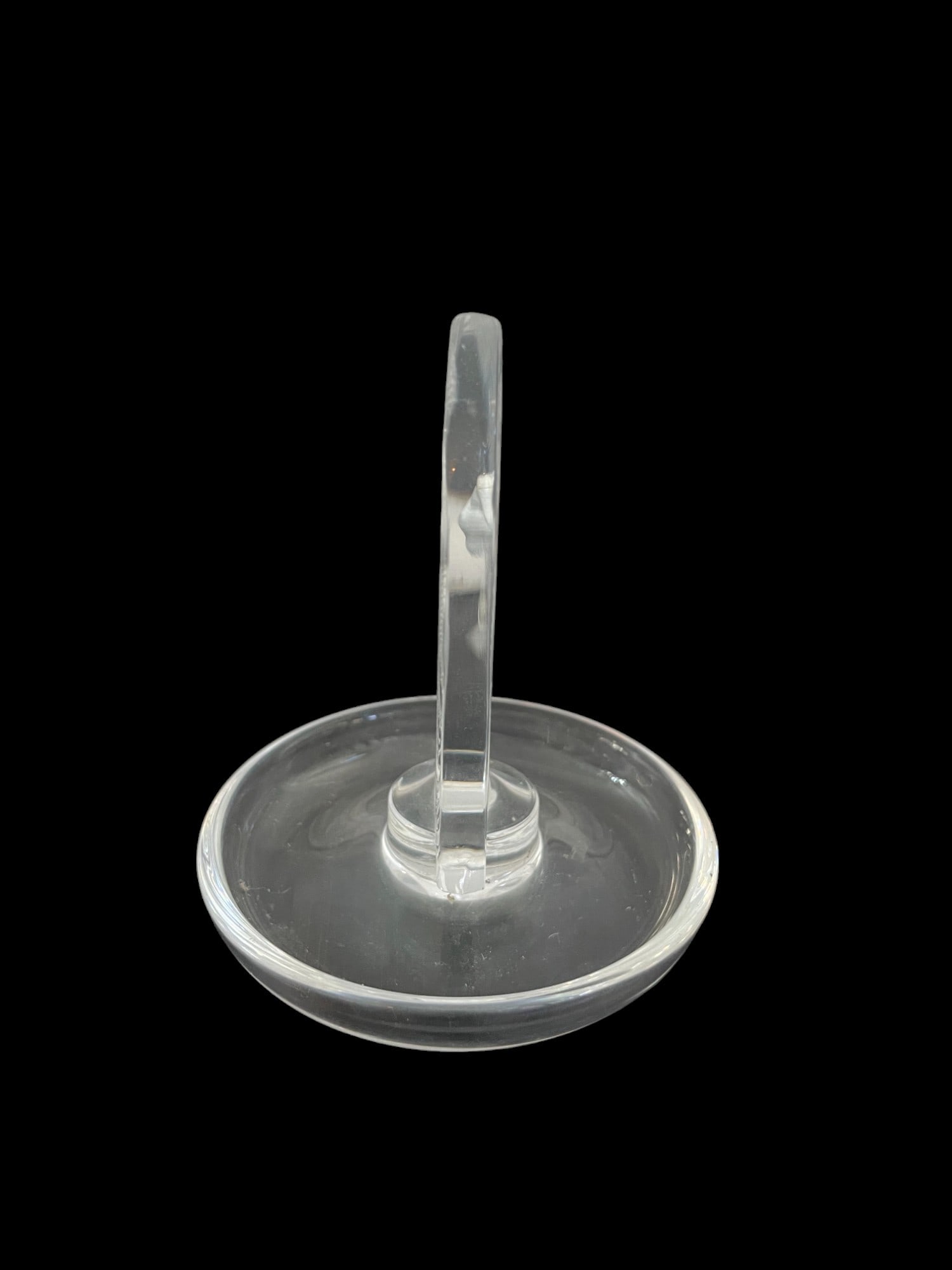 Lalique France Crystal Glass Naiade Mermaid Water Dancer Figurine Ring Dish Tray (1 of 4)