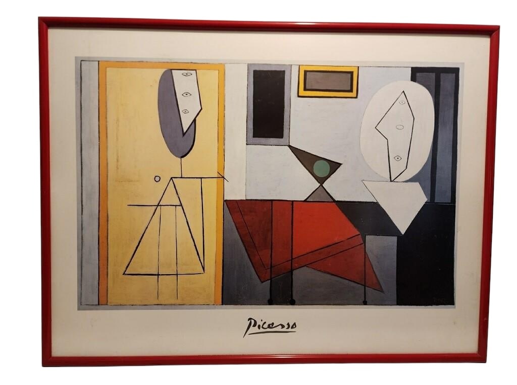 Picasso Art Print The Studio 1983 Framed Poster (1 of 3)