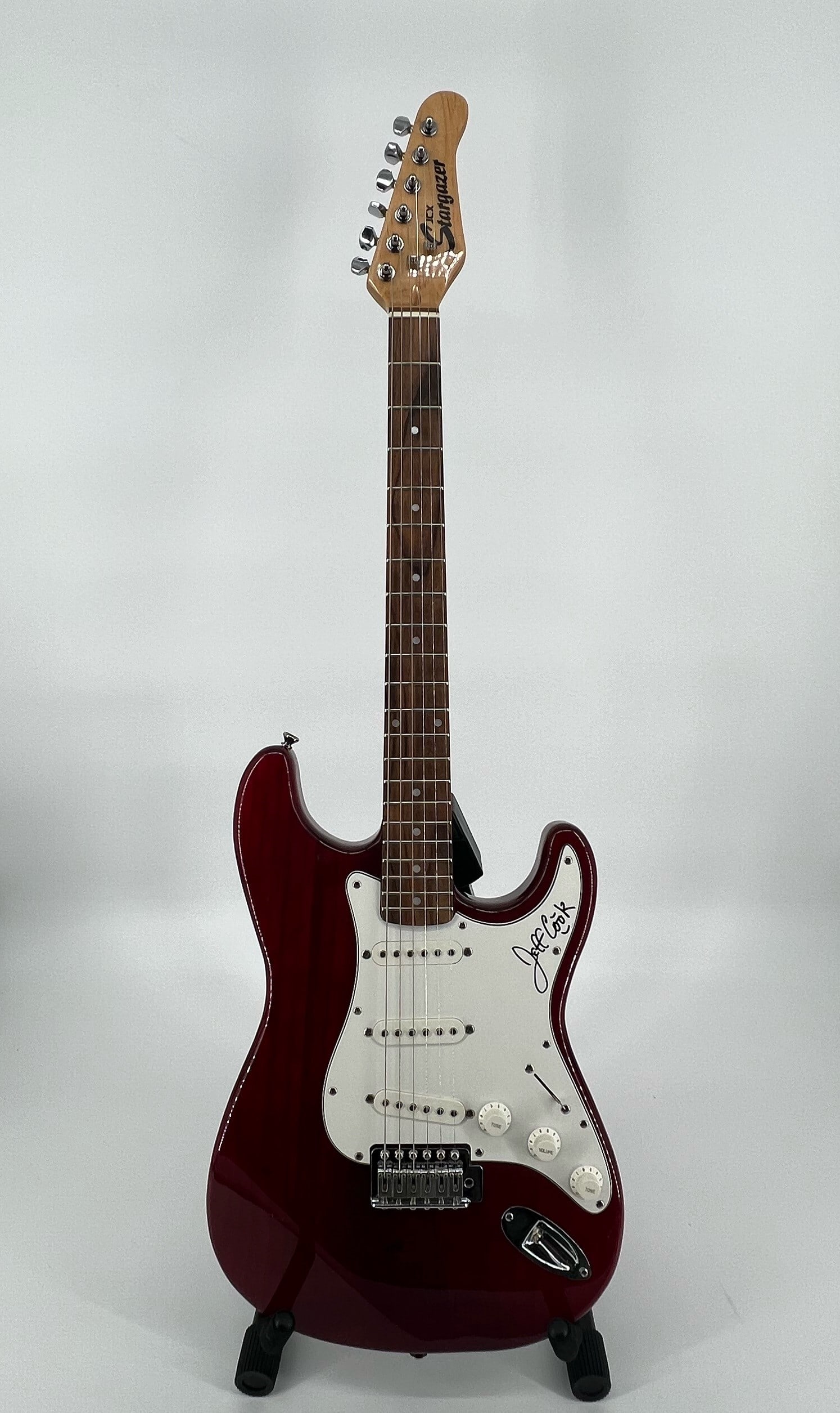 JCX Stargazer Electric Guitar - Autographed by Jeff Cook of Alabama (1 of 7)