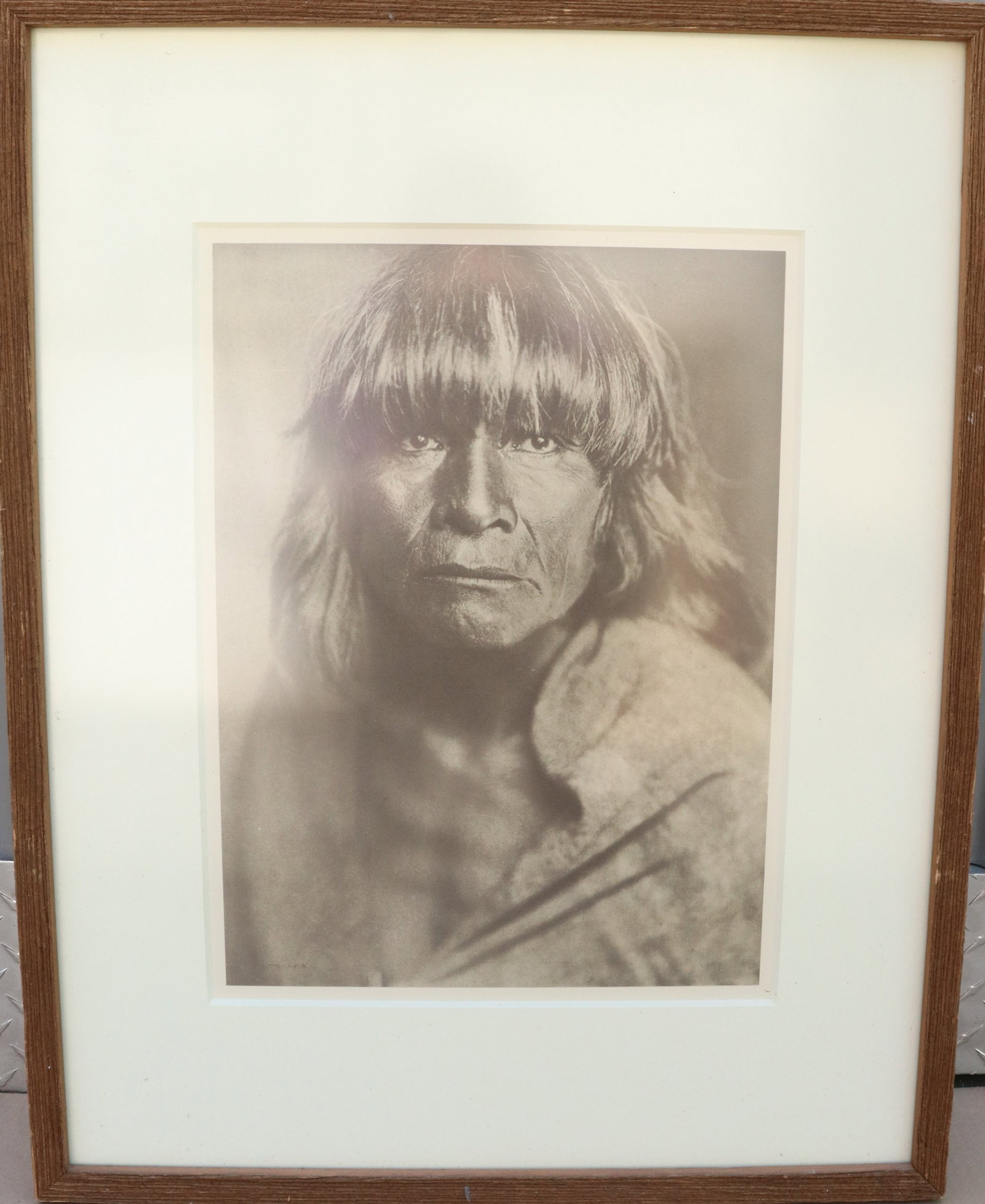 Edward Sheriff Curtis - Portrait of a Hopi Indian Man - Original Photo (1 of 3)