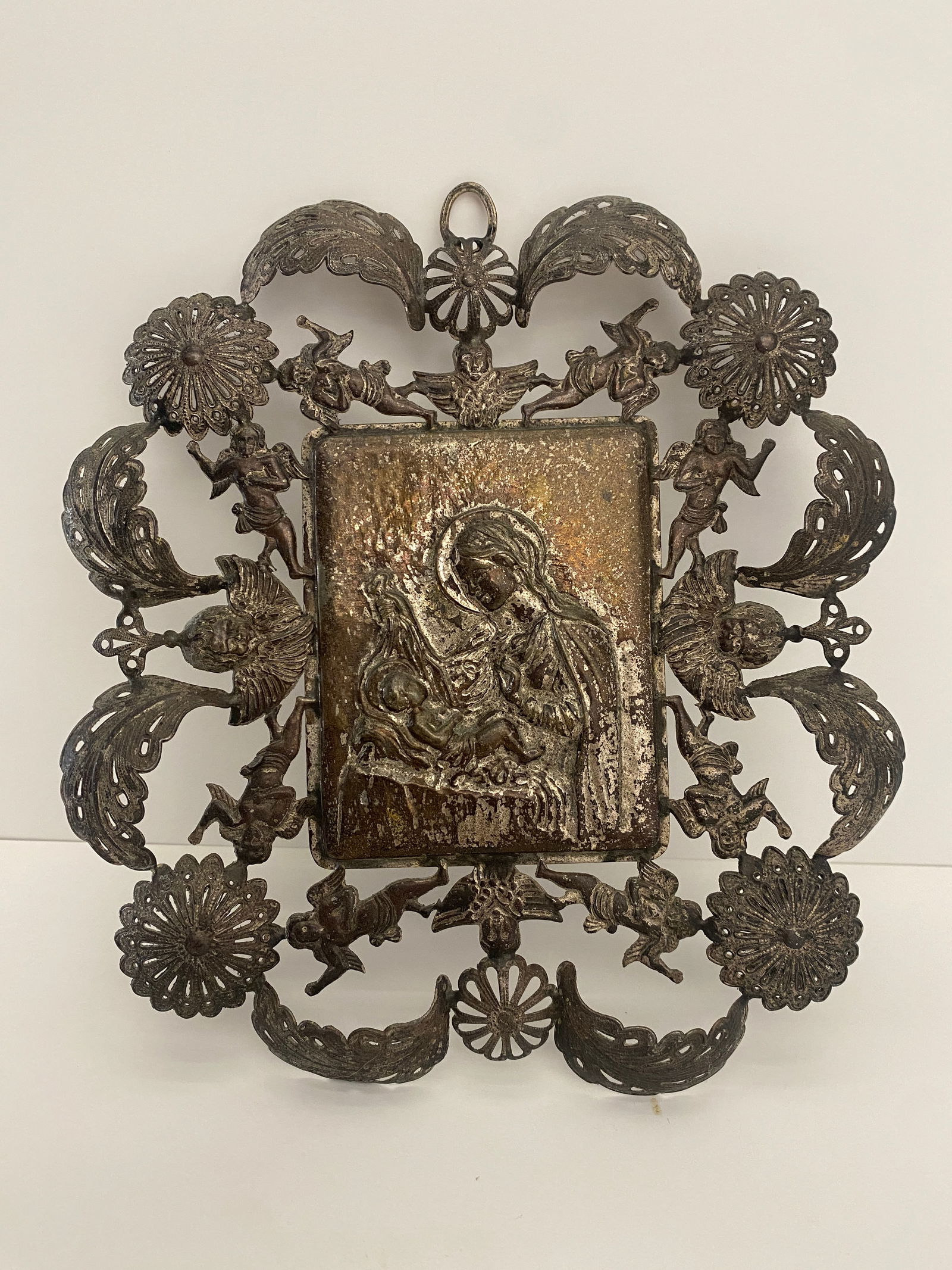 Retablos of the Virgin Mary and Child Relief (1 of 3)