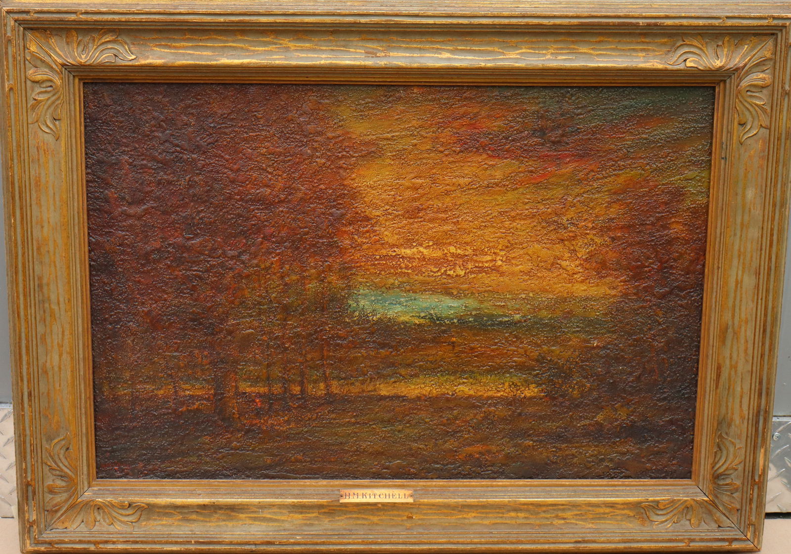 HM Kitchell - Sky / Forest - Oil on Canvas (1 of 4)