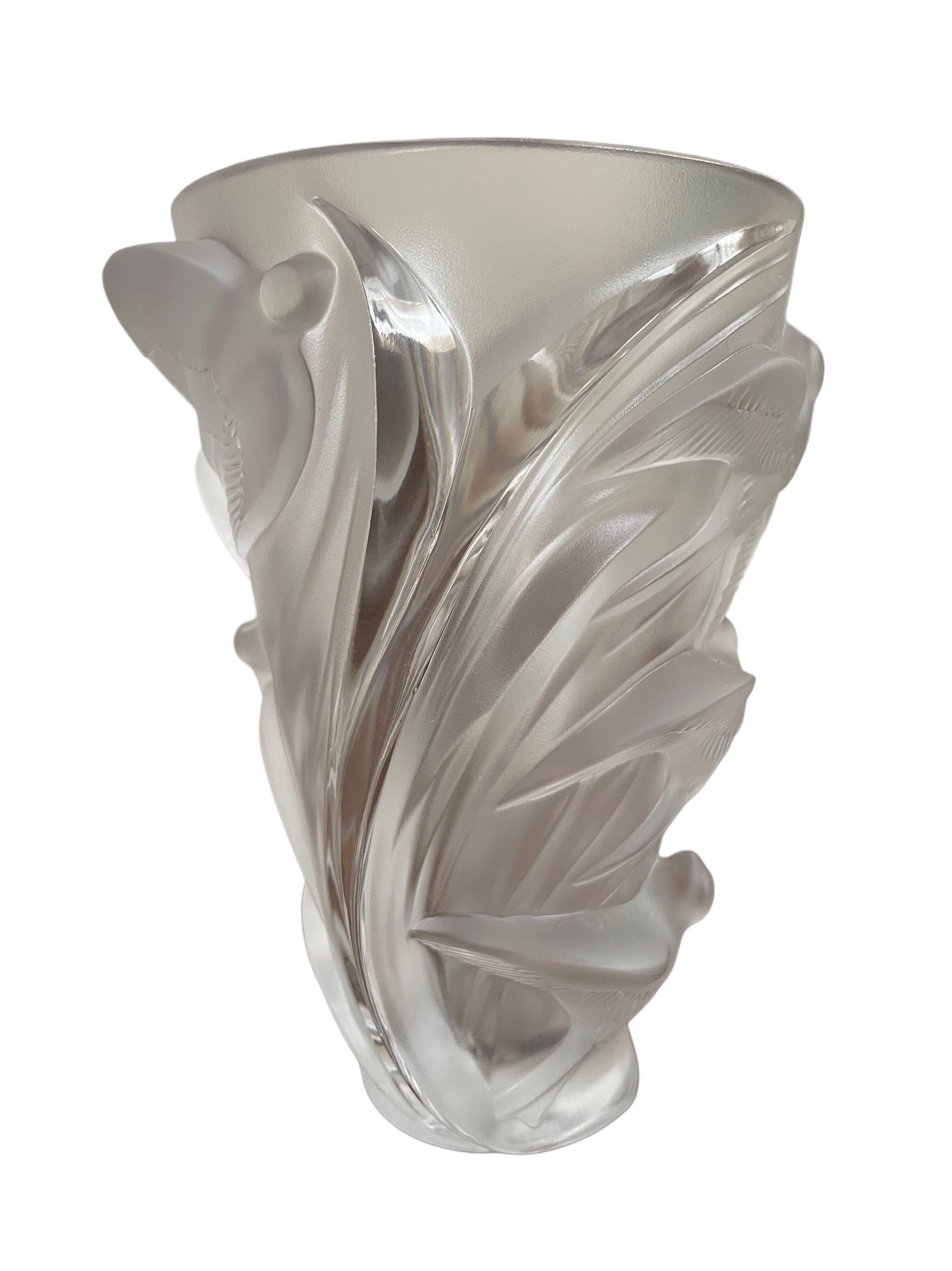 Lalique Crystal Martinets Vase (1 of 6)