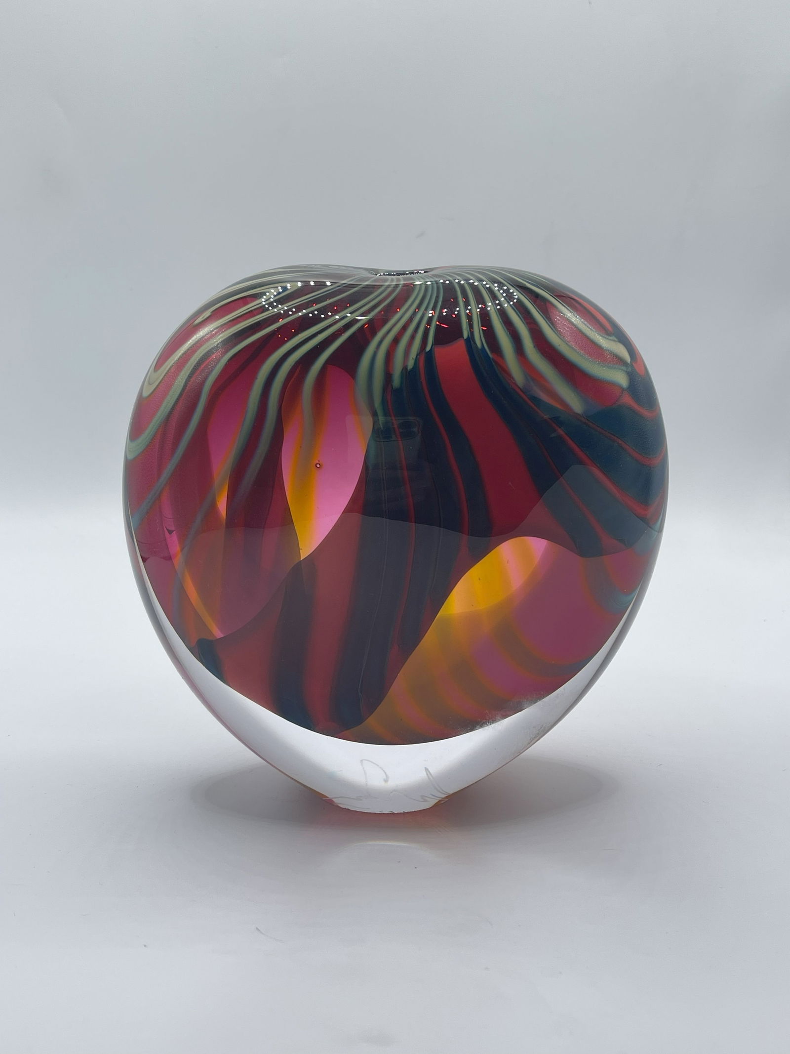 Peter Layton Stoneform Art Glass Vase - Handblown (1 of 4)