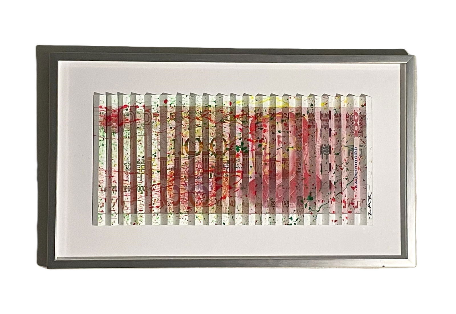 Zax - 100 Chinese Yuan - Signed Mixed Art (1 of 6)