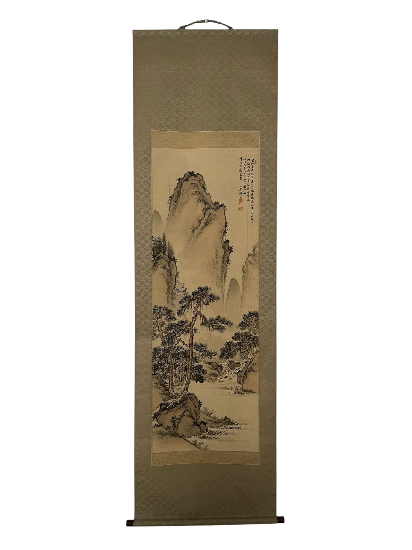 Chinese Hanging Scroll - Ink Wash Landscape (1 of 3)