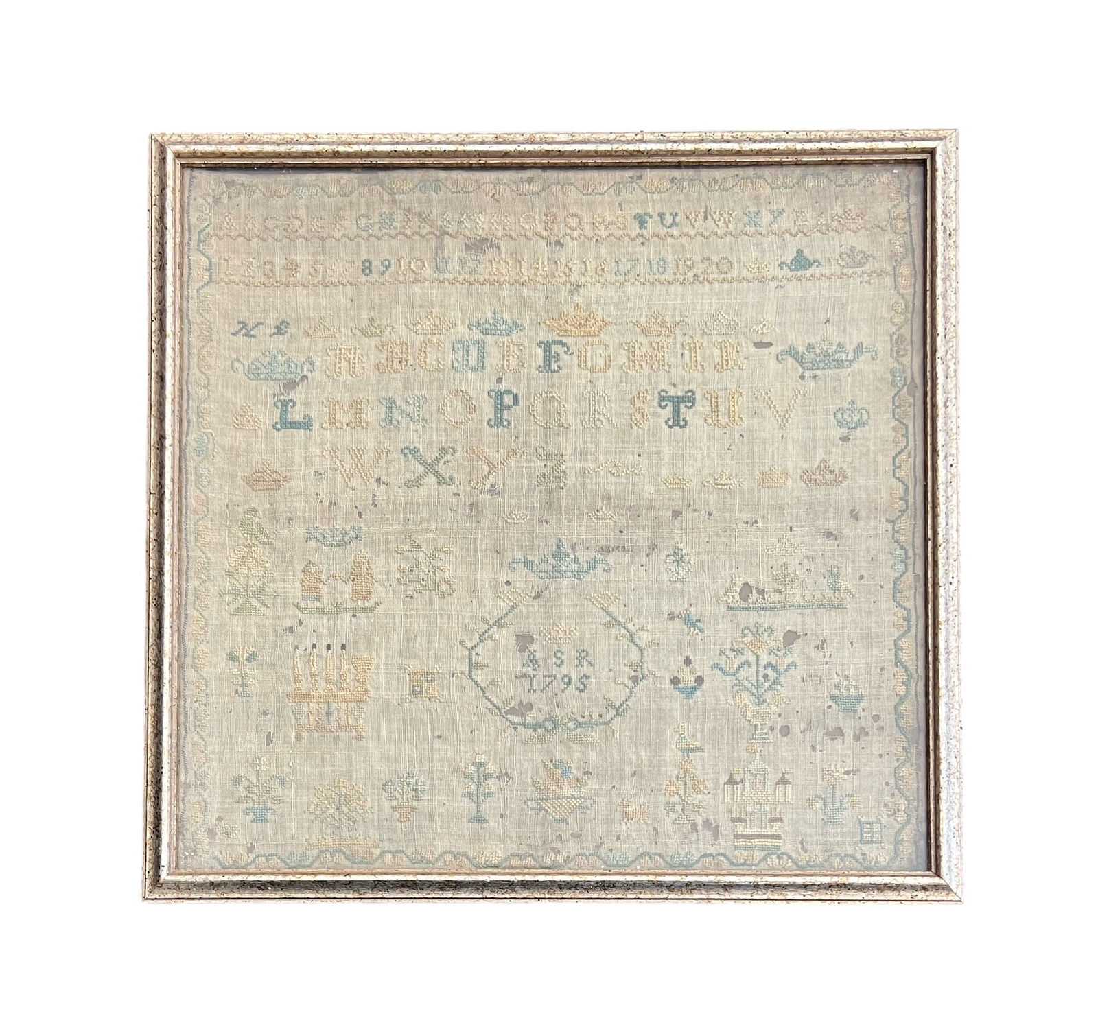 1795 Needlework Sampler (1 of 2)