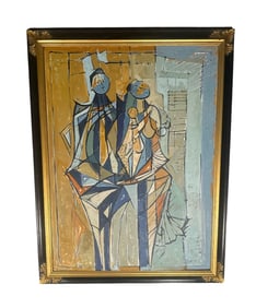 Isaac Kahn, Oil Painting, Signed, 1998