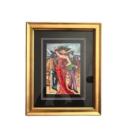 Patricia Govezensky, Mavis, Original Watercolor, Signed