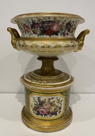 Parisian Centerpiece Urn on Pedestal Base