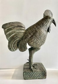 Bronze Rooster - Aboriginal Indigenous Art