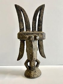 Ikenga Male Fetish Figure - Aboriginal Indigenous Art