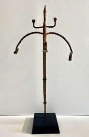 Bamana / Dogon Iron Staff- Aboriginal Indigenous Art
