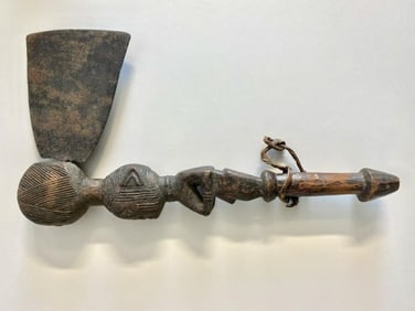 Yoruba Ritual Axe for Ogun - Aboriginal Indigenous Art